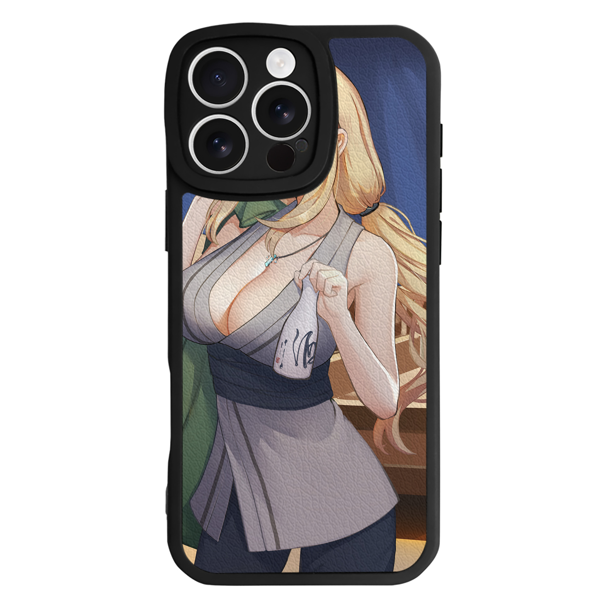 （画像用） NARUTO -ナルト- NARUTO -ナルト- 疾風伝 【iPhone 16シリーズ対応】シリコンスマホケース（レザー調） 材質：シリコン